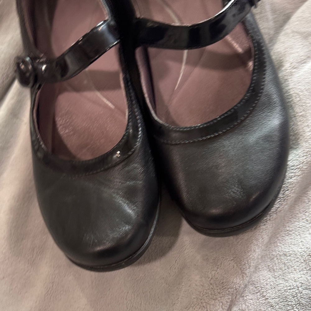 Dansko Black Mary Jane Flats - Picture 5 of 6